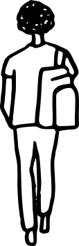 Individual person illustration